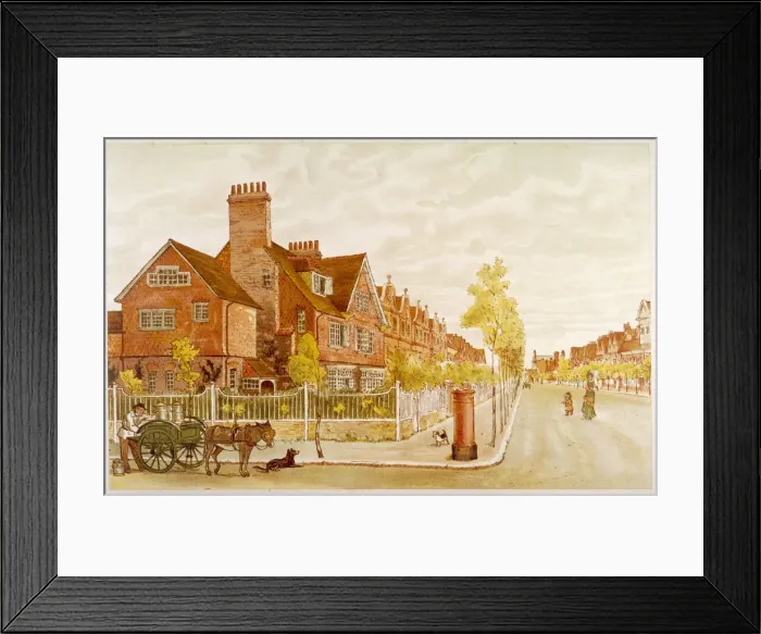 Framed Print : BEDFORD PARK / AVENUE 8 / 9 Framed Print : BEDFORD PARK / AVENUE 8 / 9