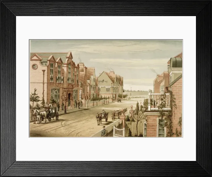 Framed Print : BEDFORD PARK / ART SCH 9 / 9 Framed Print : BEDFORD PARK / ART SCH 9 / 9