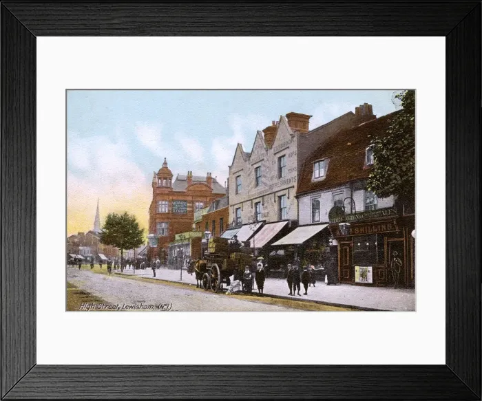 Framed Print : LEWISHAM / HIGH STREET Framed Print : LEWISHAM / HIGH STREET