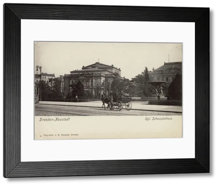 Framed Print : DRESDEN THEATRE Framed Print : DRESDEN THEATRE