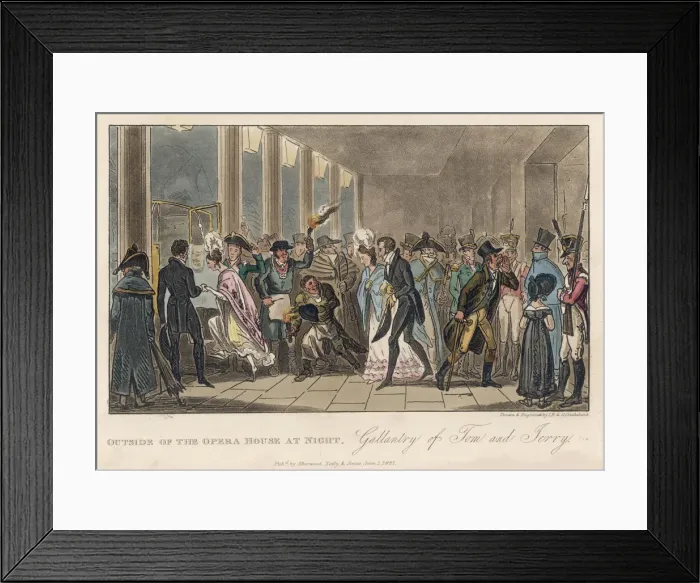 Framed Print : LEAVING OPERA HOUSE Framed Print : LEAVING OPERA HOUSE