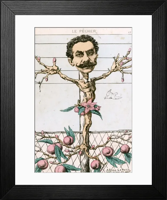 Framed Print : STEENACKERS CARICATURED Framed Print : STEENACKERS CARICATURED