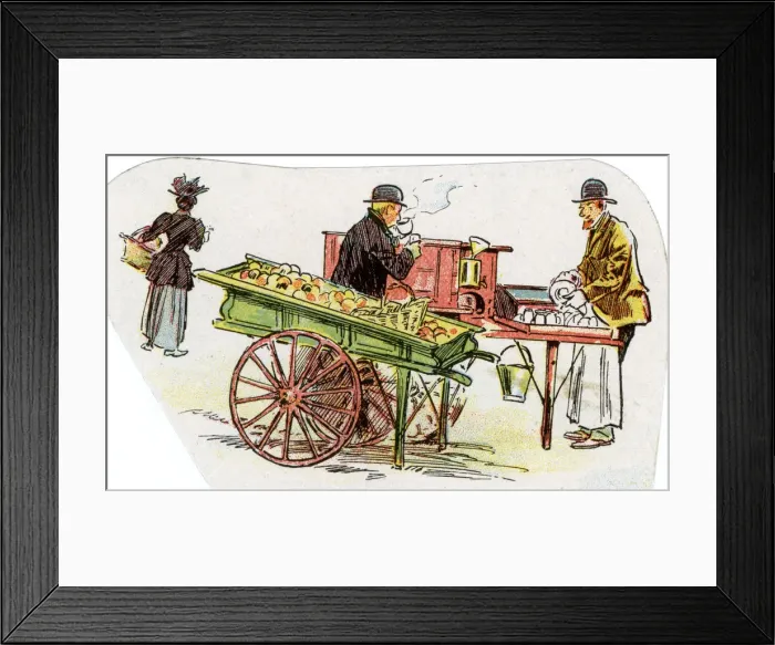 Framed Print : BRIGHTON TRADERS / 1899 Framed Print : BRIGHTON TRADERS / 1899