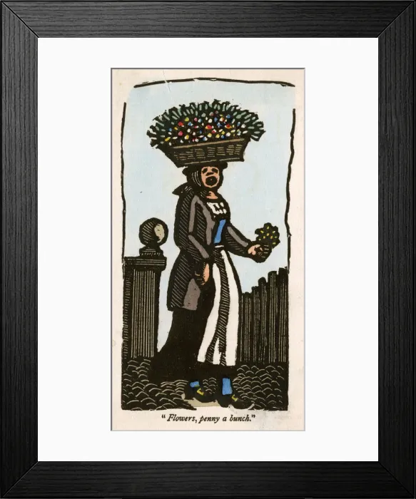 Framed Print : FLOWERS, PENNY A BUNCH Framed Print : FLOWERS, PENNY A BUNCH