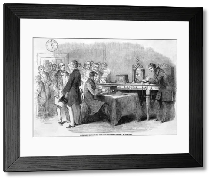 Framed Print : SUBMARINE TELEGRAPH COMPANY Framed Print : SUBMARINE TELEGRAPH COMPANY