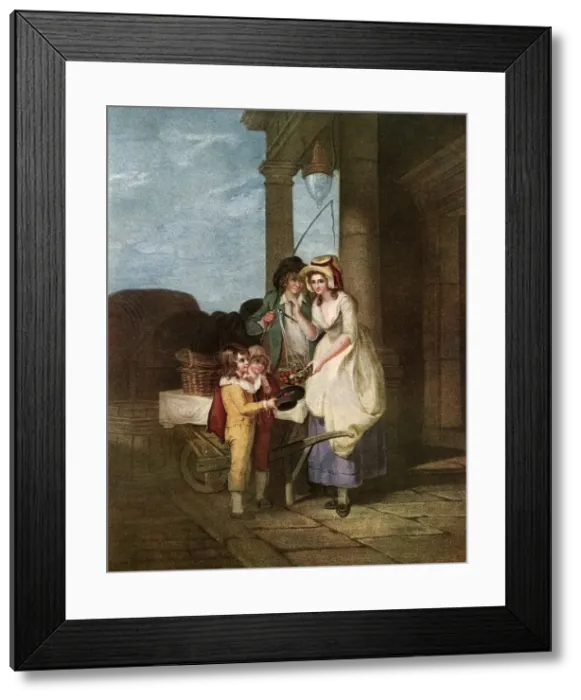 Framed Print : WORKING CLASS DRESS 1795 Framed Print : WORKING CLASS DRESS 1795