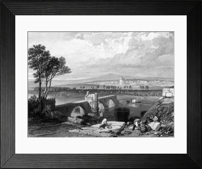 Framed Print : FRANCE / AVIGNON BRIDGE Framed Print : FRANCE / AVIGNON BRIDGE