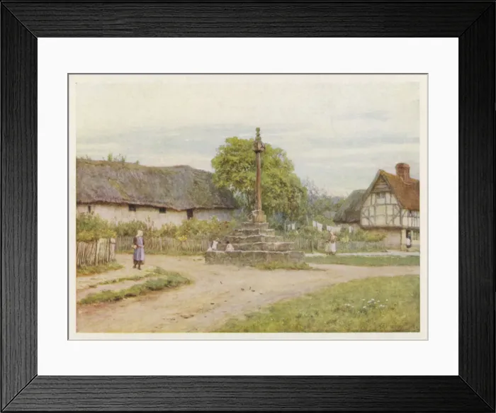 Framed Print : HAGBOURNE / BERKS 1898 Framed Print : HAGBOURNE / BERKS 1898