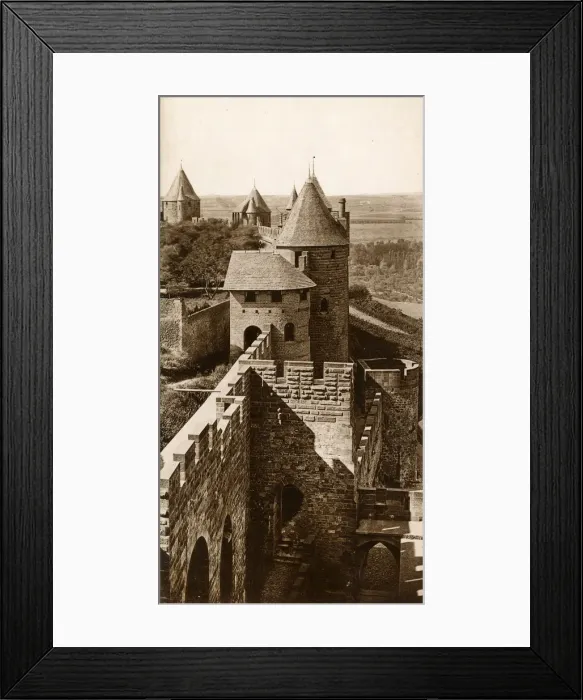 Framed Print : CARCASSONNE / VISIGOTH Framed Print : CARCASSONNE / VISIGOTH