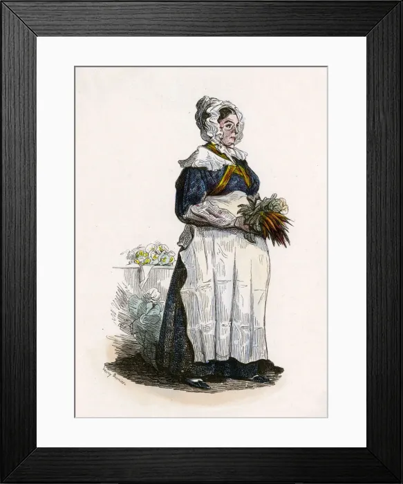 Framed Print : PARISIAN GREENGROCER Framed Print : PARISIAN GREENGROCER