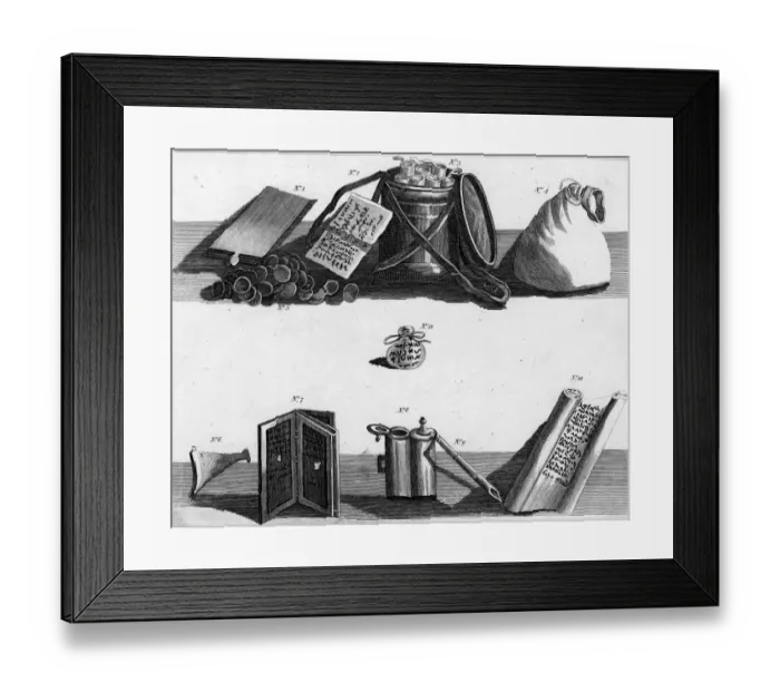 Framed Print : ANCIENT SCROLLS Framed Print : ANCIENT SCROLLS