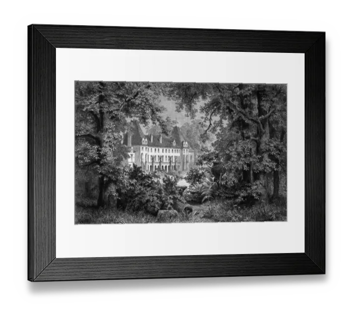 Framed Print : FRANCE / MALMAISON 1870 Framed Print : FRANCE / MALMAISON 1870