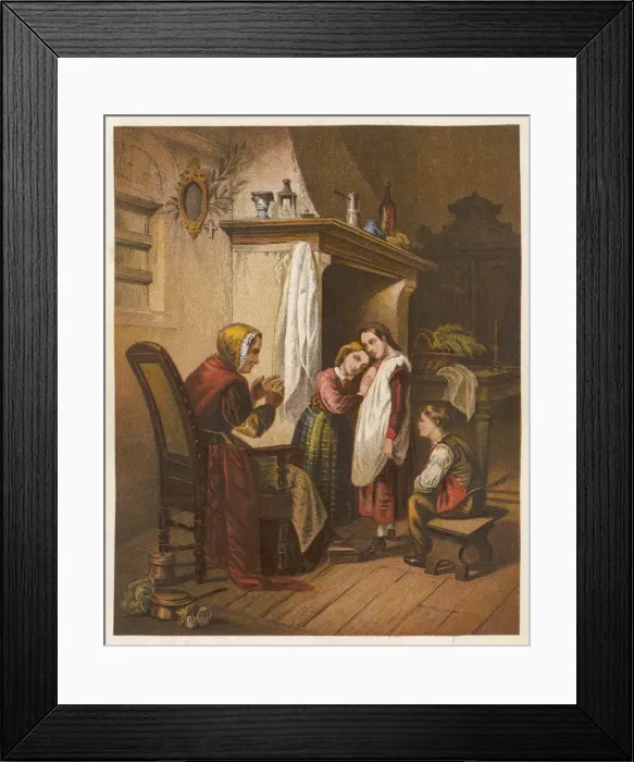 Framed Print : GRANDMOTHERS STORY Framed Print : GRANDMOTHERS STORY