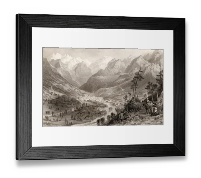 Framed Print : FRANCE CAUTERETS Framed Print : FRANCE CAUTERETS