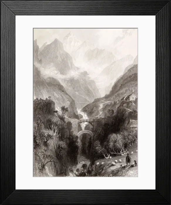 Framed Print : PYRENEES / SCIA BRIDGE Framed Print : PYRENEES / SCIA BRIDGE