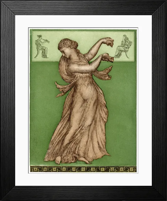 Framed Print : GREEK SOLO DANCER Framed Print : GREEK SOLO DANCER