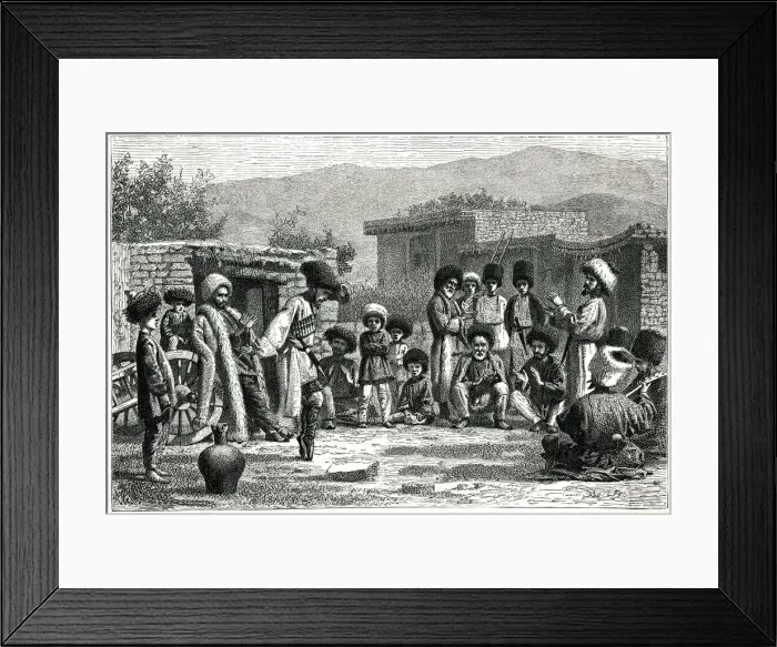 Framed Print : COSSACKS DANCING Framed Print : COSSACKS DANCING