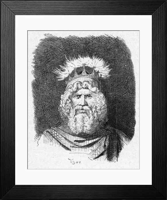 Framed Print : BUST OF THOR Framed Print : BUST OF THOR