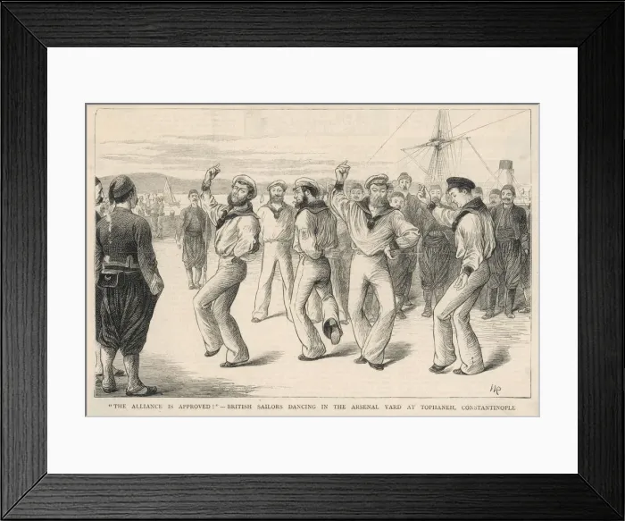 Framed Print : SAILORS HORNPIPE Framed Print : SAILORS HORNPIPE