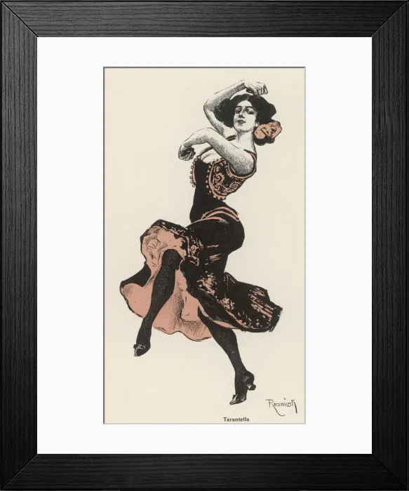 Framed Print : Tarantella Framed Print : Tarantella