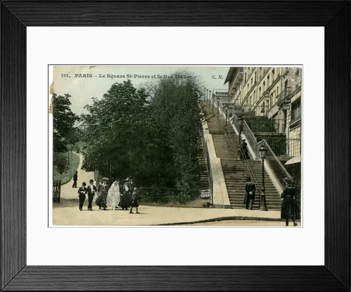 Framed Print : St Pierre Square, Montmartre, Paris, France Framed Print : St Pierre Square, Montmartre, Paris, France