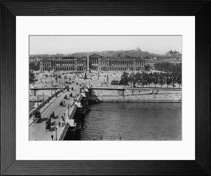 Framed Print : PARIS / PLACE CONCORDE Framed Print : PARIS / PLACE CONCORDE