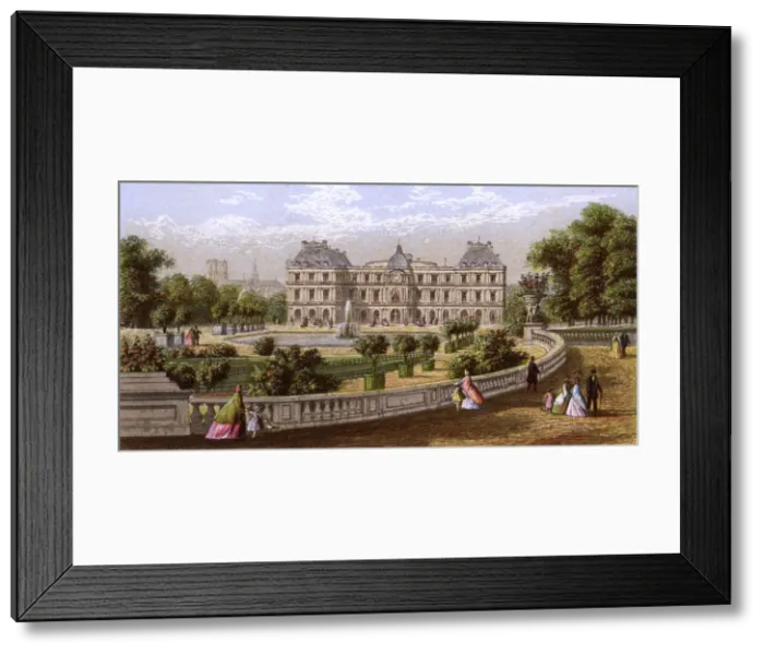 Framed Print : PARIS / LUXEMBOURG PALAIS Framed Print : PARIS / LUXEMBOURG PALAIS