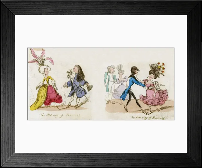 Framed Print : DANCING OLD AND NEW Framed Print : DANCING OLD AND NEW