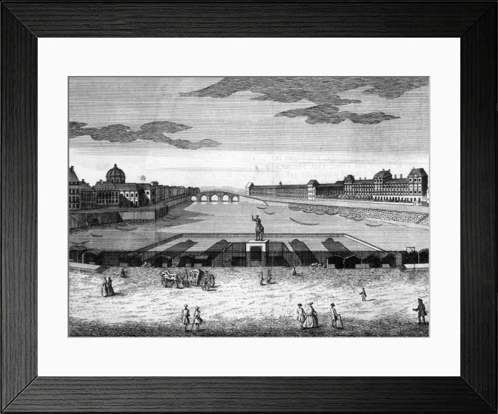 Framed Print : PARIS / SEINE / NEUF / ROYAL Framed Print : PARIS / SEINE / NEUF / ROYAL