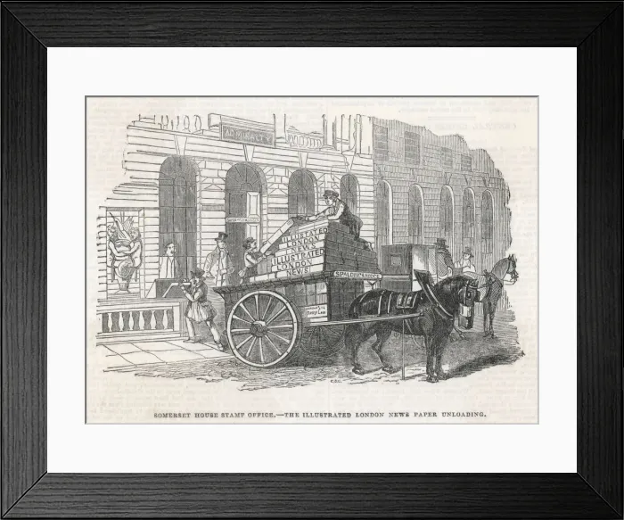 Framed Print : STAMPING THE PRESS Framed Print : STAMPING THE PRESS