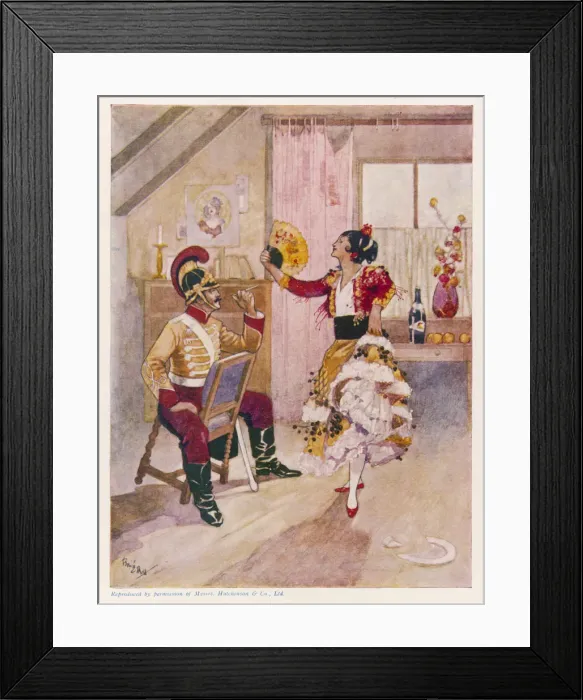 Framed Print : Carmen - Don Jose - Bull Framed Print : Carmen - Don Jose - Bull