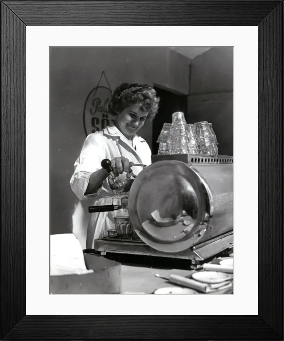 Framed Print : HUNGARIAN COFFEE BAR Framed Print : HUNGARIAN COFFEE BAR