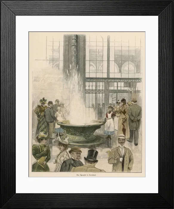 Framed Print : SPA / KARLSBAD / GERMANY Framed Print : SPA / KARLSBAD / GERMANY
