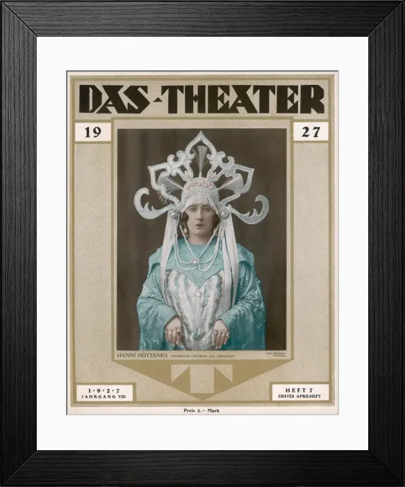 Framed Print : Huttenes As Turndot