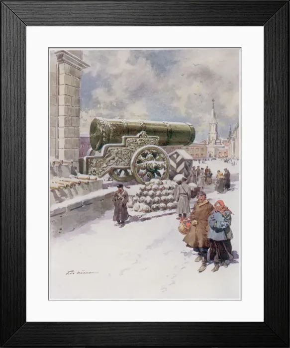 Framed Print : MOSCOW / KREMLIN / TSAR GUN Framed Print : MOSCOW / KREMLIN / TSAR GUN