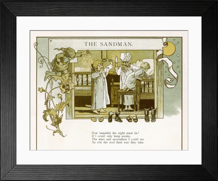 Framed Print : The Sandman Framed Print : The Sandman