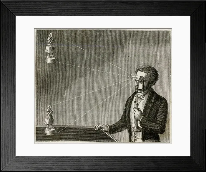 Framed Print : REFRACTION DEMONSTRATED Framed Print : REFRACTION DEMONSTRATED