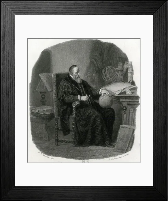 Framed Print : DUTCH MAP MAKER Framed Print : DUTCH MAP MAKER
