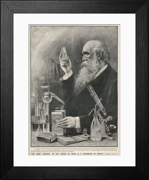 Framed Print : Scientist Loves Cadburys Framed Print : Scientist Loves Cadburys