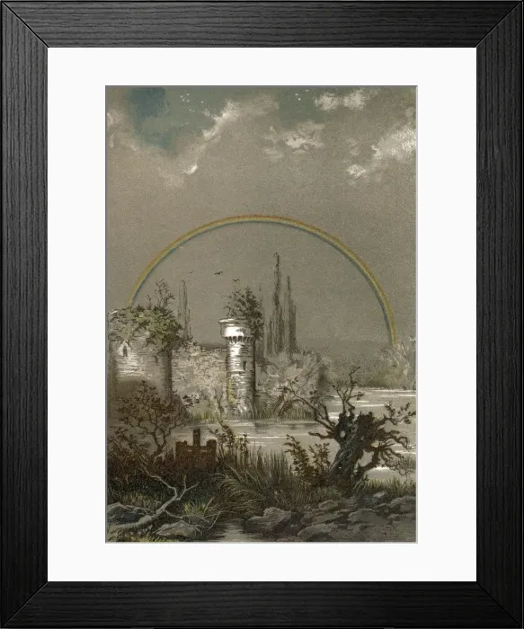 Framed Print : NOCTURNAL RAINBOW Framed Print : NOCTURNAL RAINBOW