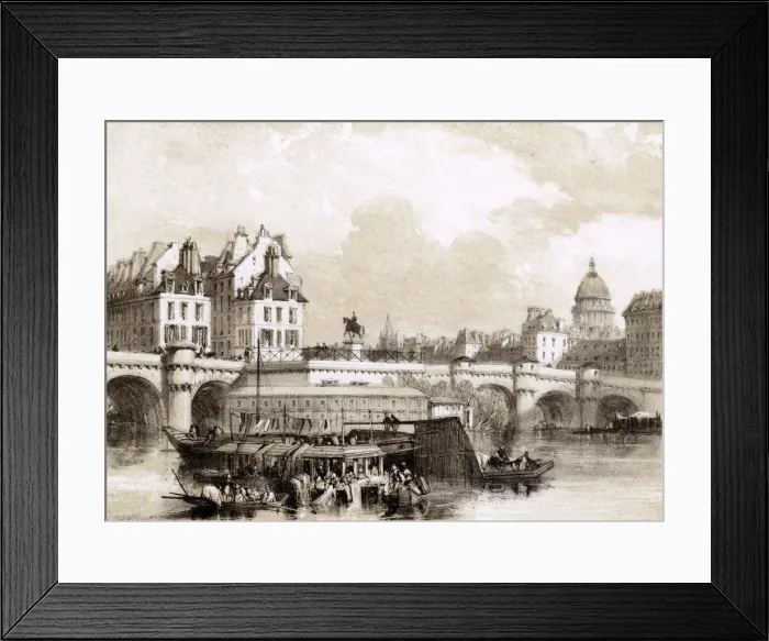 Framed Print : PARIS / BRIDGE / PONT NEUF Framed Print : PARIS / BRIDGE / PONT NEUF