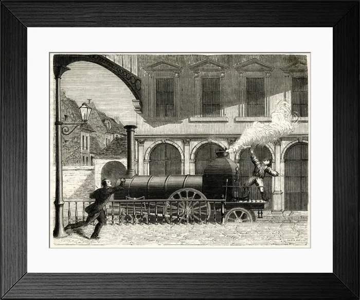 Framed Print : ELECTRICITY IN STEAM Framed Print : ELECTRICITY IN STEAM