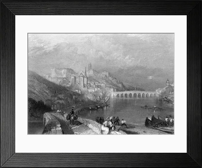 Framed Print : FRANCE / BLOIS / EARLY C19TH Framed Print : FRANCE / BLOIS / EARLY C19TH