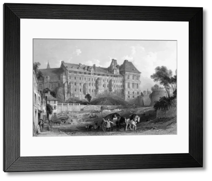 Framed Print : CHATEAU AT BLOIS / FRANCE Framed Print : CHATEAU AT BLOIS / FRANCE