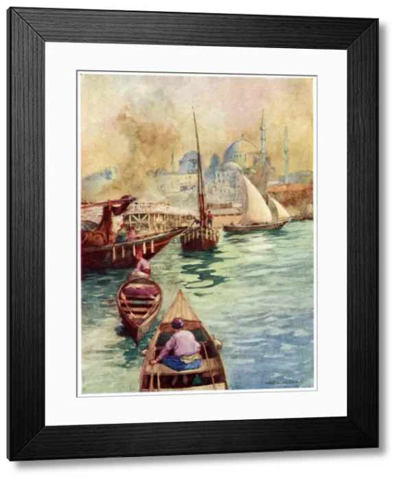 Framed Print : Istanbul, the Golden Horn Framed Print : Istanbul, the Golden Horn