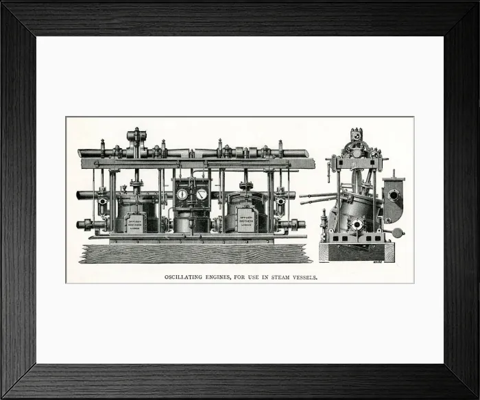 Framed Print : APPLEBY STEAM ENGINE