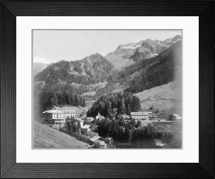 Framed Print : AUSTRIAN SPA TOWN / C20TH Framed Print : AUSTRIAN SPA TOWN / C20TH