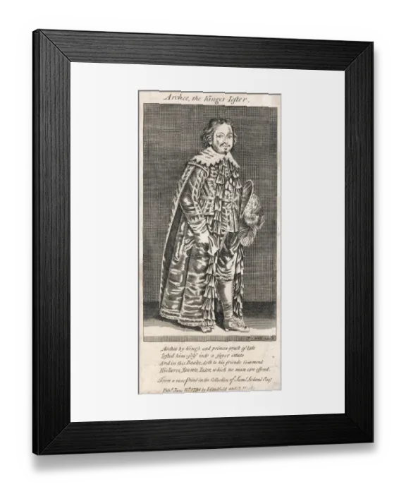 Framed Print : ARCHIE ARMSTRONG / JESTER Framed Print : ARCHIE ARMSTRONG / JESTER