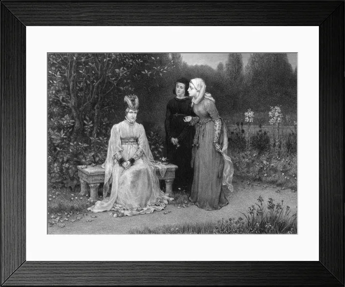 Framed Print : Shakespeares Richard II Framed Print : Shakespeares Richard II