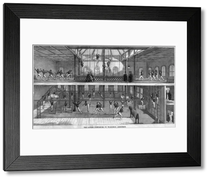 Framed Print : OXFORD GYM ACTIVITIES Framed Print : OXFORD GYM ACTIVITIES